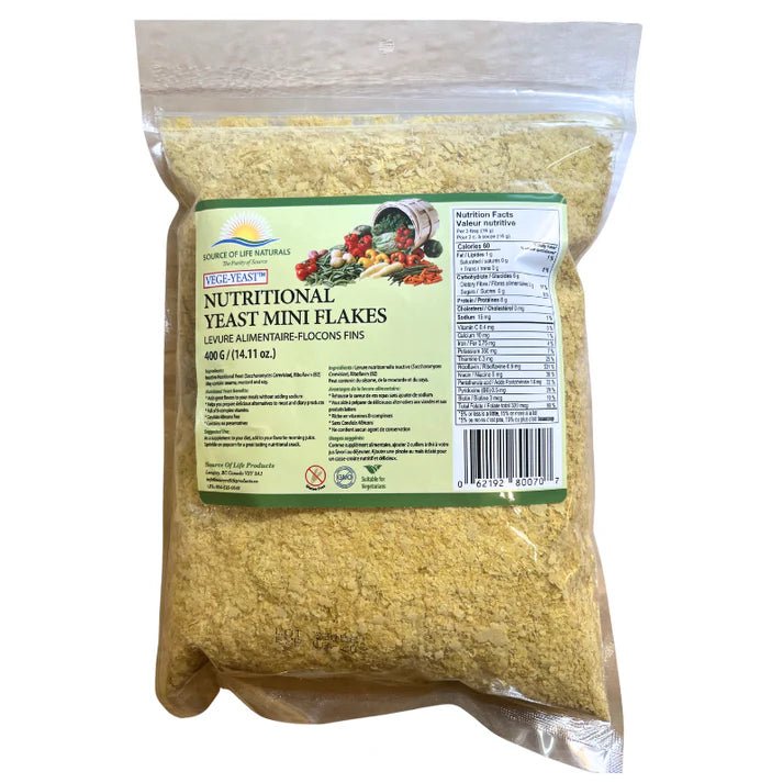 Source of Life Vege Yeast™® - Nutritional Yeast 400 Grams - Nutrition Plus
