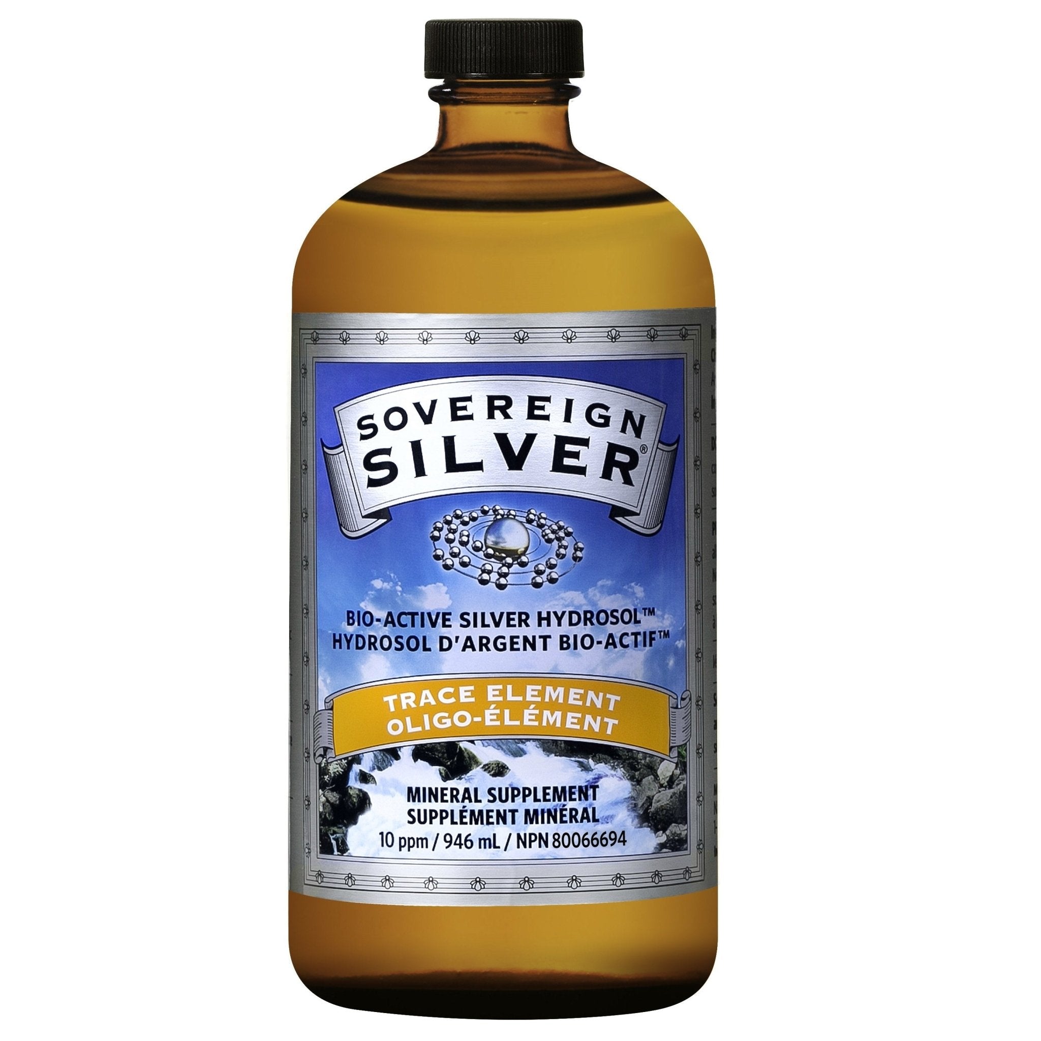 Sovereign Silver Bio - Active Silver Hydrosol Liquid 10PPM - Nutrition Plus