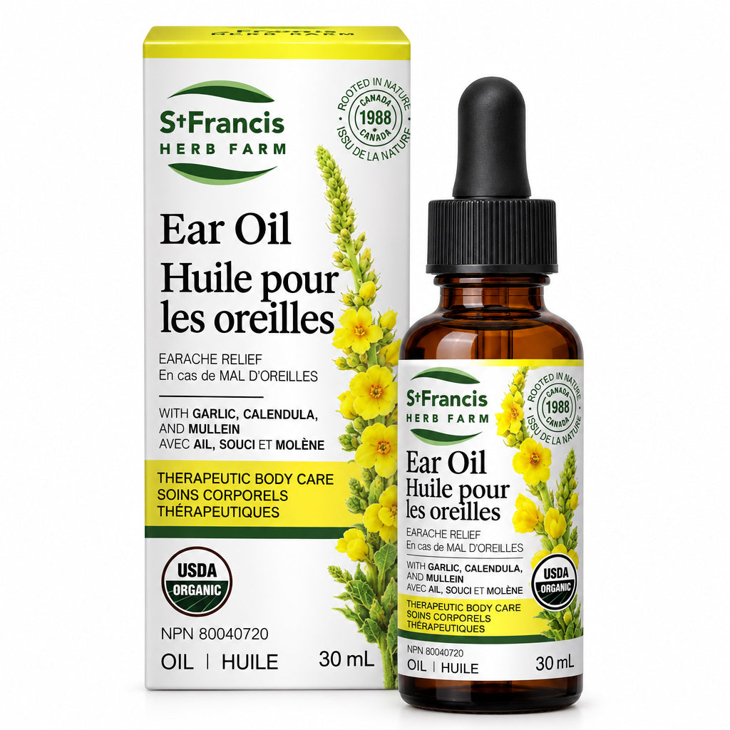 St. Francis Herb Farm Ear Oil 30mL - Nutrition Plus