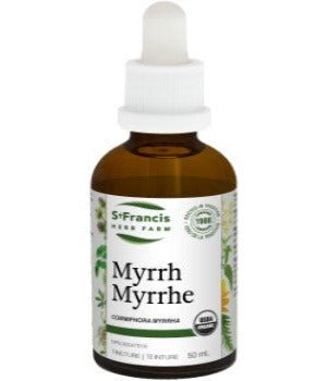 St. Francis Myrrh Tincture 50mL - Nutrition Plus