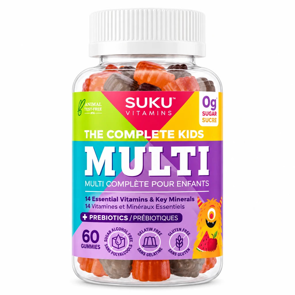 Suku Vitamins The Complete Kids Multi 60 Gummies - Nutrition Plus