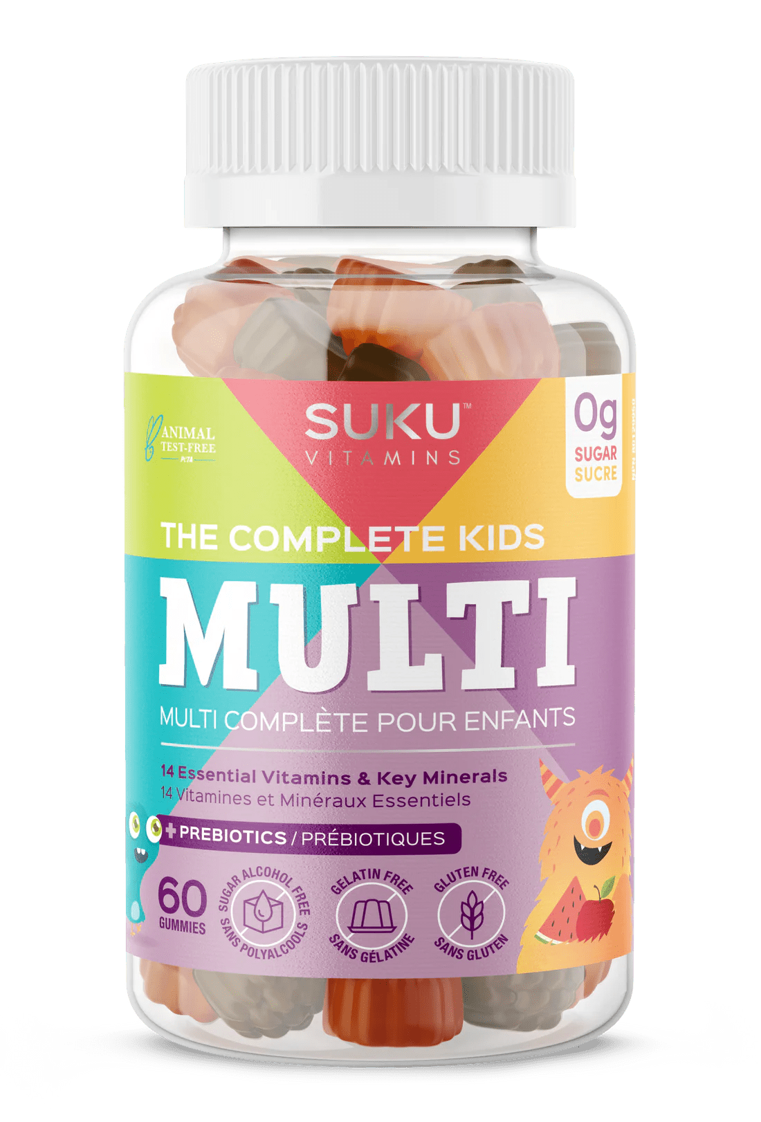 Suku Vitamins The Complete Kids Multi 60 Gummies - Nutrition Plus