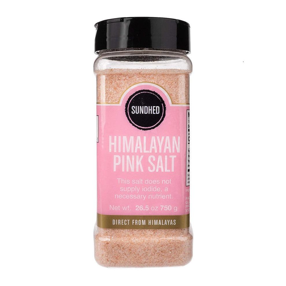 Sundhed Himalayan Pink Salt, Fine 750 Grams - Nutrition Plus