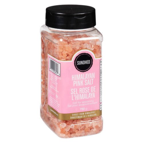 Sundhed Pink Himalayan Salt Coarse 750 Grams - Nutrition Plus