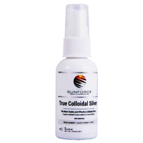 SunForce True Colloidal Silver Spray 60mL - Nutrition Plus