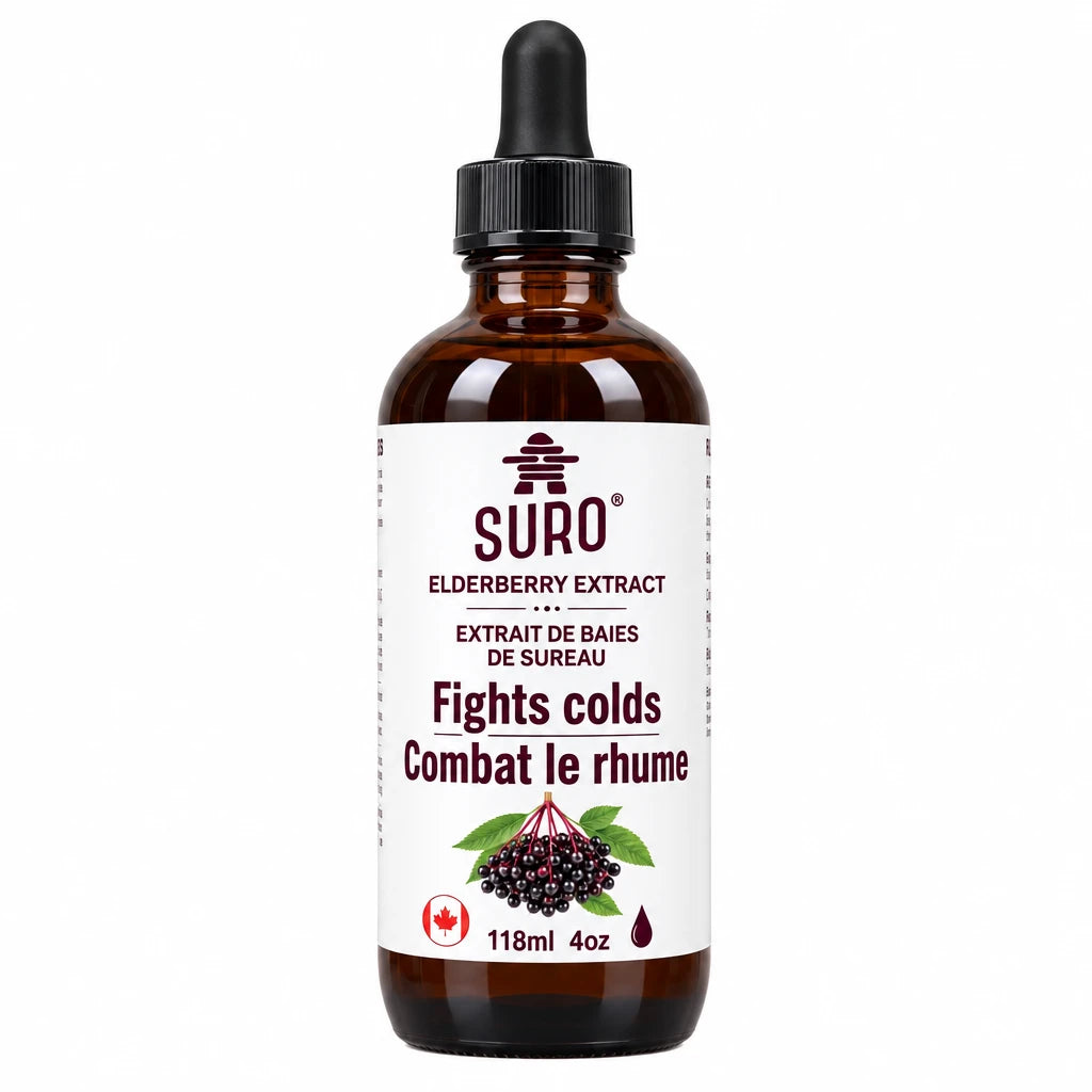 Suro Organic Elderberry Extract 118mL - Nutrition Plus