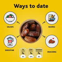 Thumbnail for Terra Delyssa Deglet Noor Organic Pitted Dates 1.25 Kg - Nutrition Plus