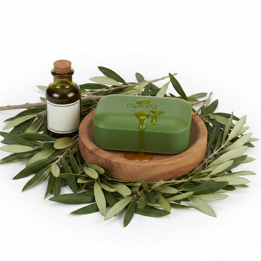 The Soap Works Olive Oil Soup Bar 110 Grams - Nutrition Plus