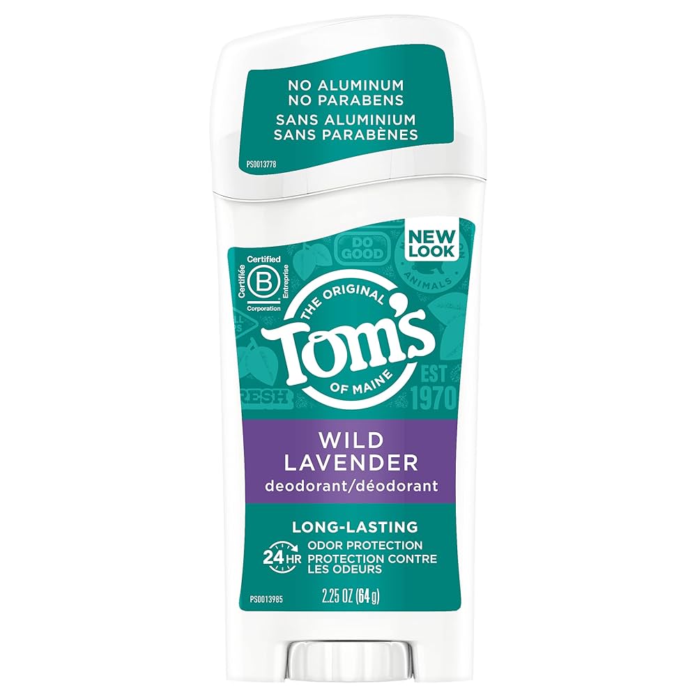 Tom's of Maine Long - Lasting Deodorant 64 Grams, Wild Lavender - Nutrition Plus