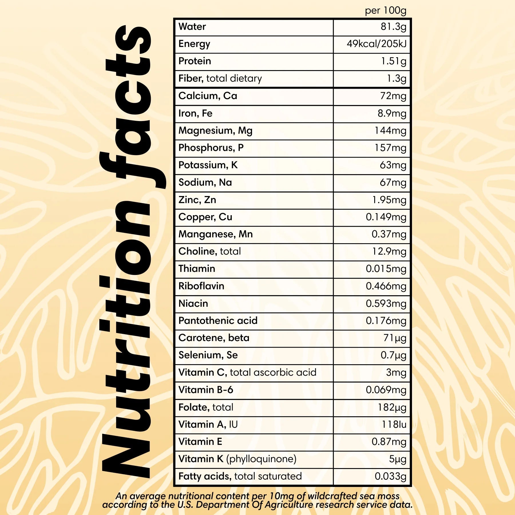 TrueSeaMoss Sea Moss Gel 473mL - Nutrition Plus