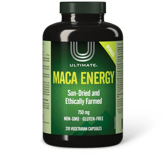 Ultimate Maca Energy 750mg Veg Capsules - Nutrition Plus