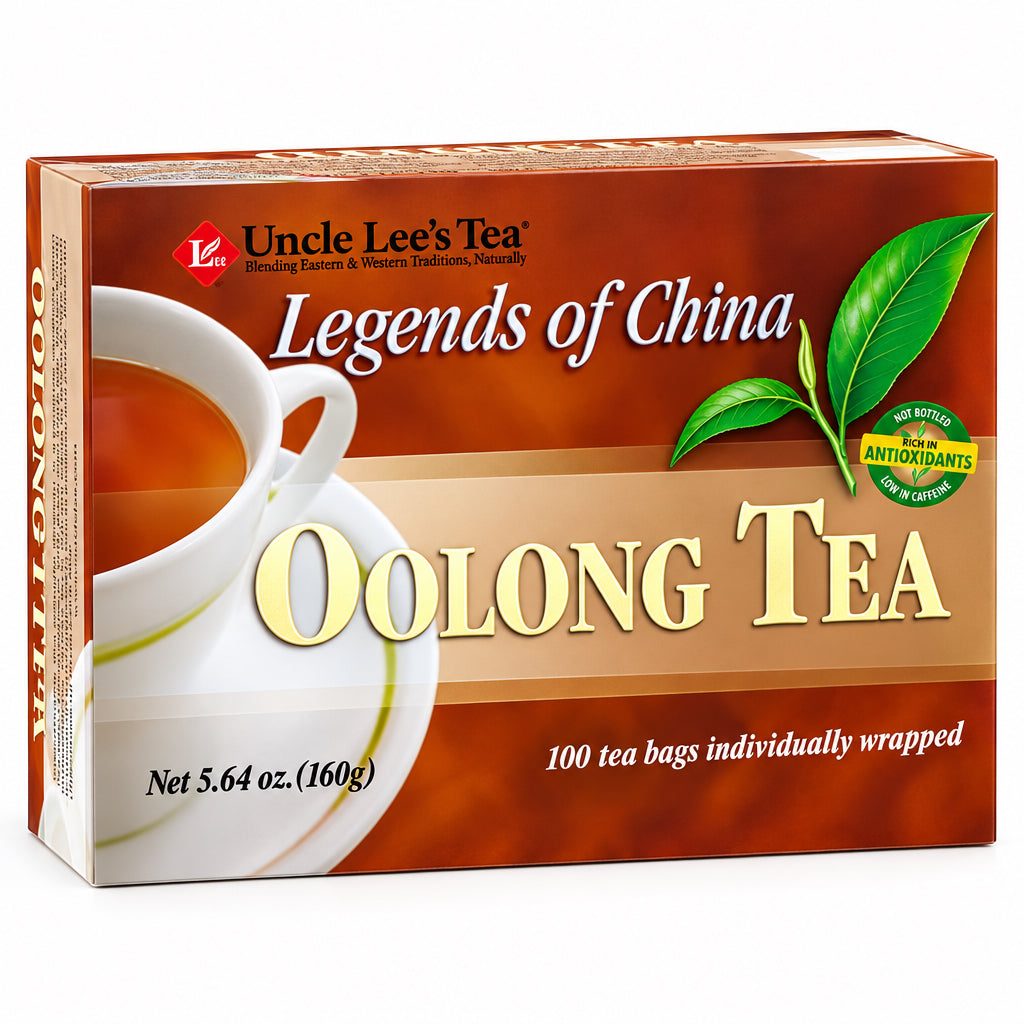 Uncle Lee's Tea Oolong Tea, 100 Count - Nutrition Plus
