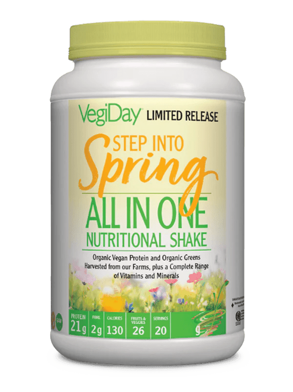 VegiDay All in One Nutritional Shake, Spring to Life 780 Grams - Nutrition Plus