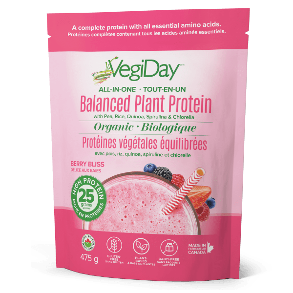 VegiDay All-In-One Organic Balanced Plant Protein - Nutrition Plus