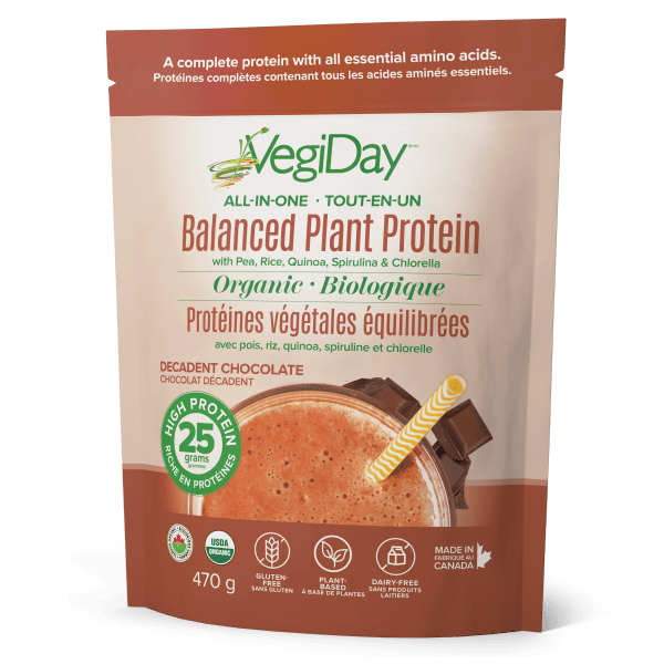 VegiDay All-In-One Organic Balanced Plant Protein - Nutrition Plus