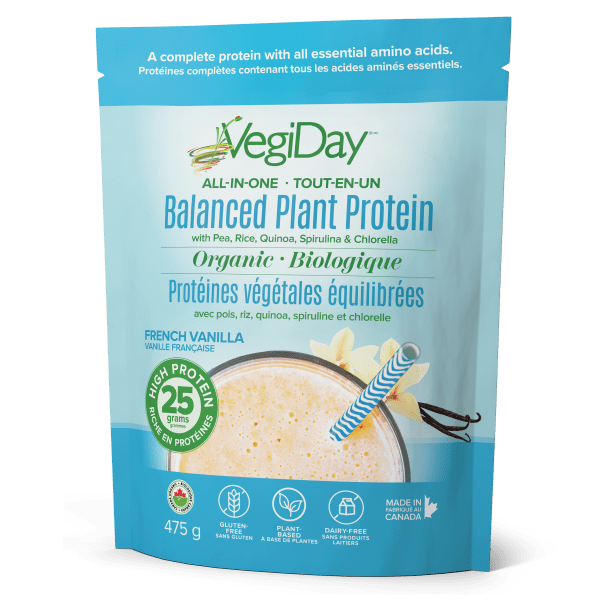 VegiDay All-In-One Organic Balanced Plant Protein - Nutrition Plus