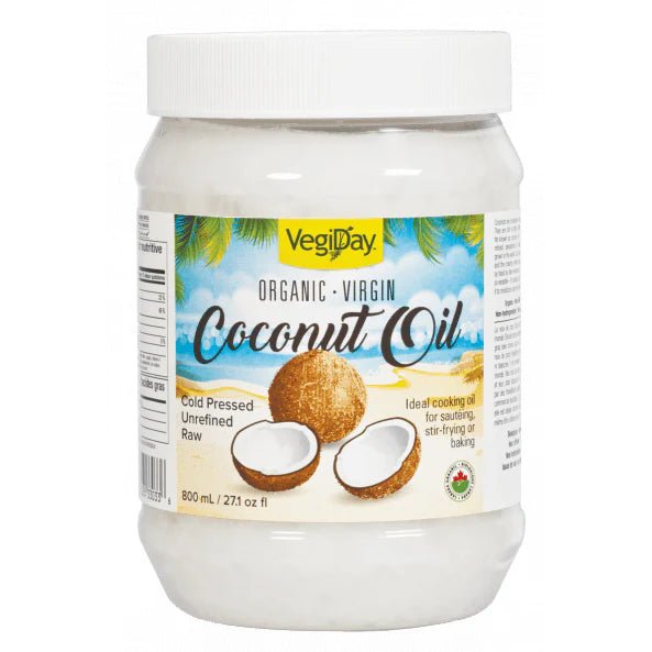 VegiDay Organic Virgin Coconut Oil - Nutrition Plus