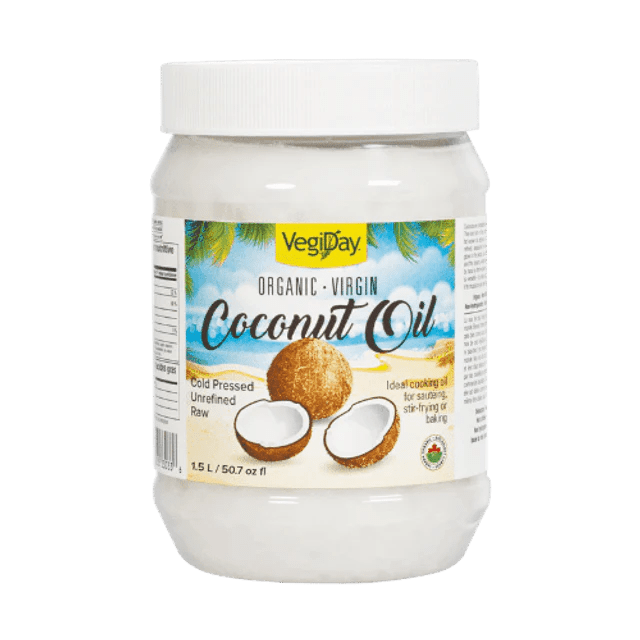 VegiDay Organic Virgin Coconut Oil - Nutrition Plus