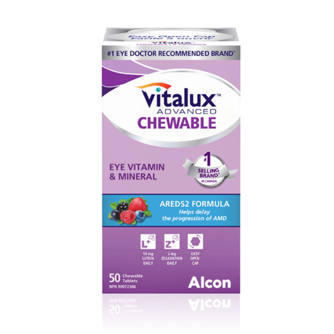 Vitalux Advanced Ocular Multivitamin 50 Chewables - Nutrition Plus