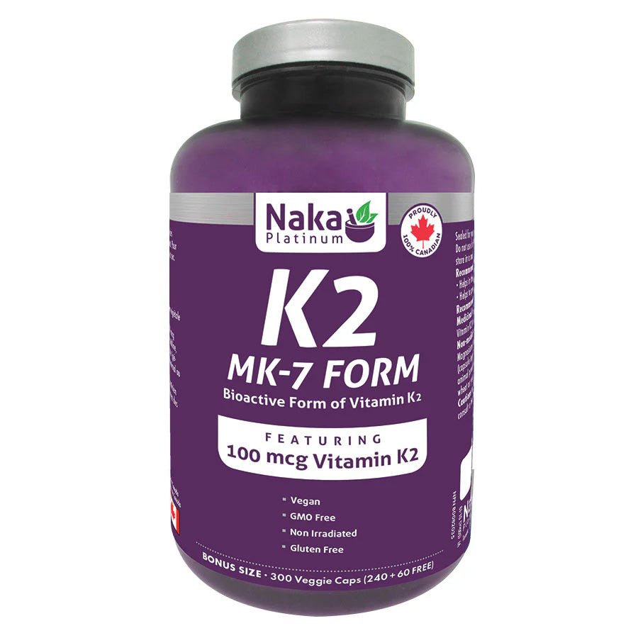 Vitamin K2 MK - 7 Form 300 Veg Capsules - Nutrition Plus