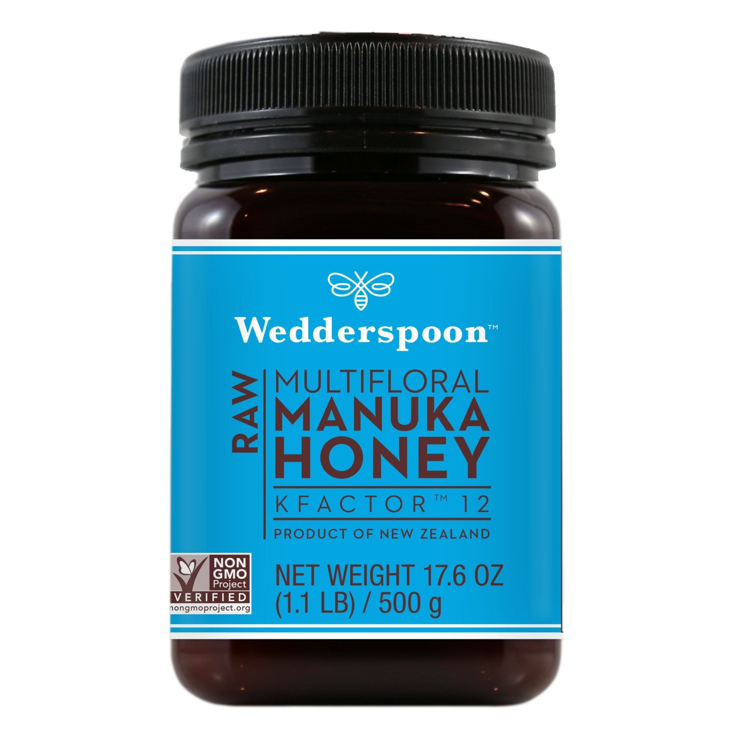 Wedderspoon Raw Monofloral Manuka Honey KFactor - 12 - Nutrition Plus