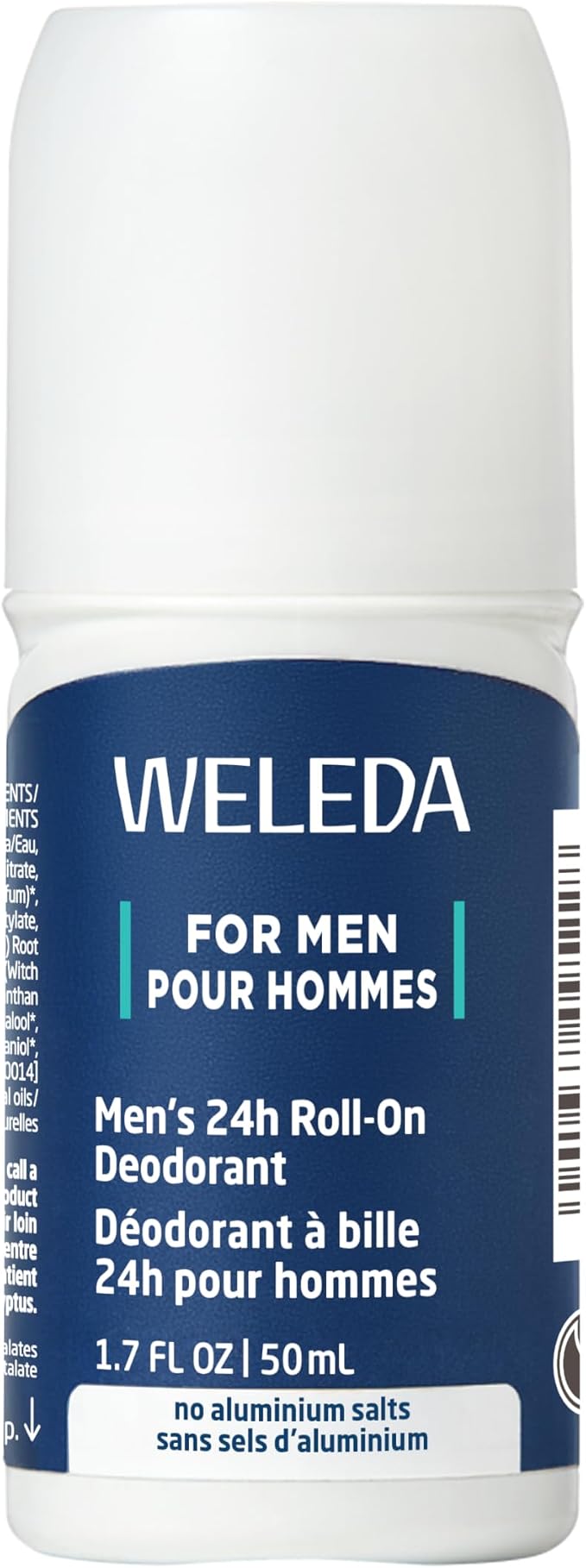 Weleda Men's 24h Roll-On Deodorant 50mL - Nutrition Plus