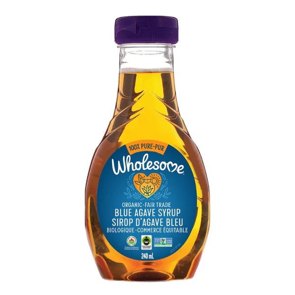 Wholesome Sweeteners Blue Agave 240mL - Nutrition Plus