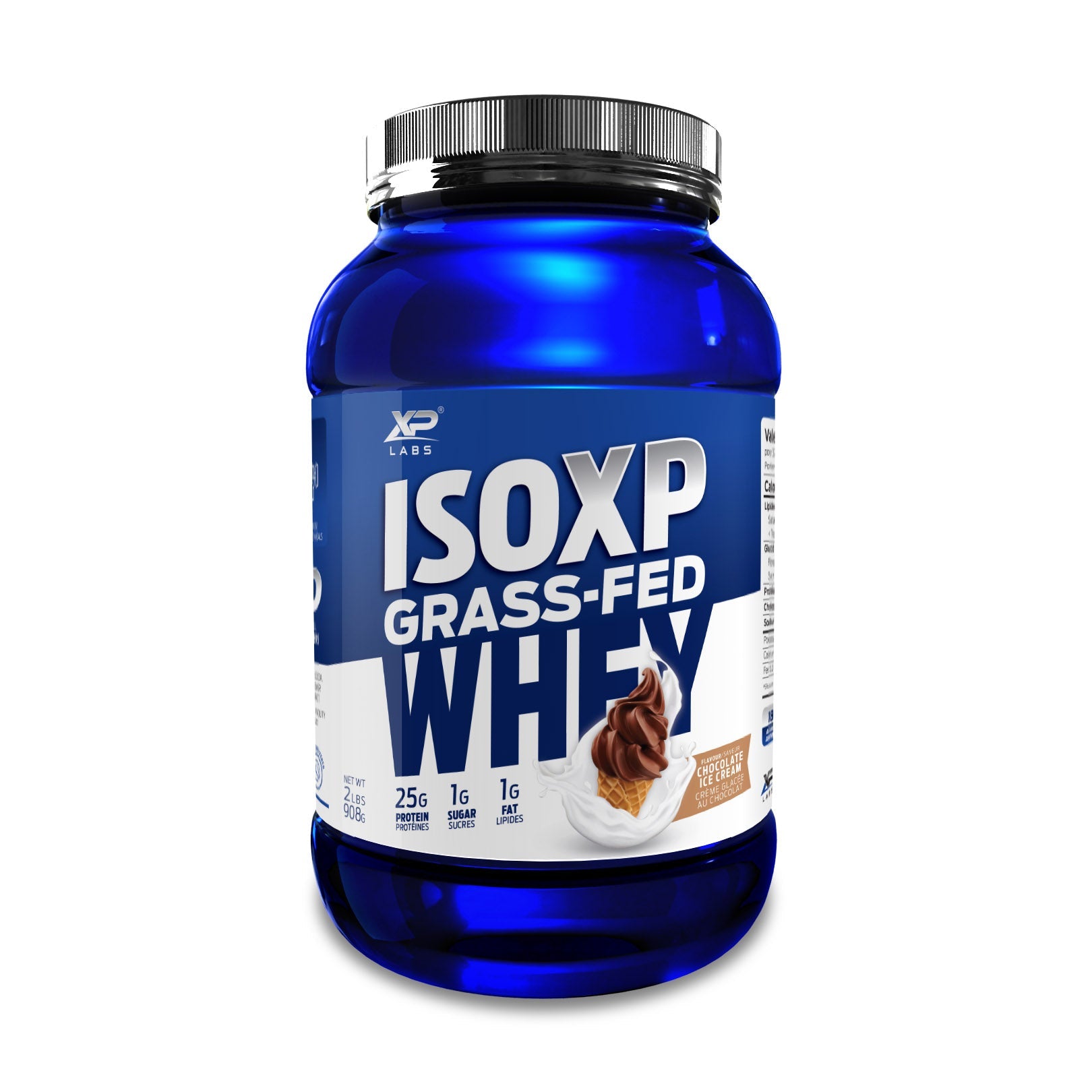 XP Labs IsoXP Grass Fed Whey Protein Isolate 2 lb - Nutrition Plus