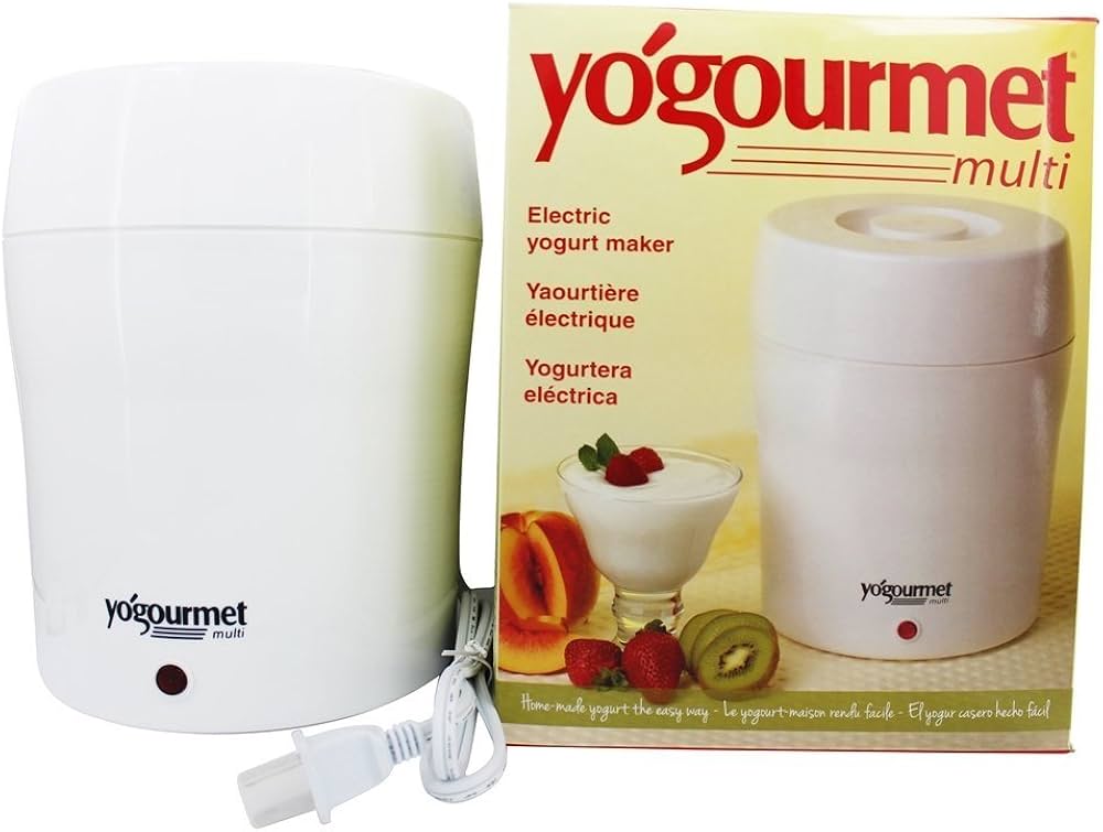 Yogourmet 104 Multielectric Yogurt Maker, 1.5 Kilogram - Nutrition Plus