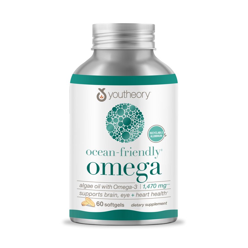 Youtheory Ocean Friendly Omega 60 Vegan Softgels - Nutrition Plus