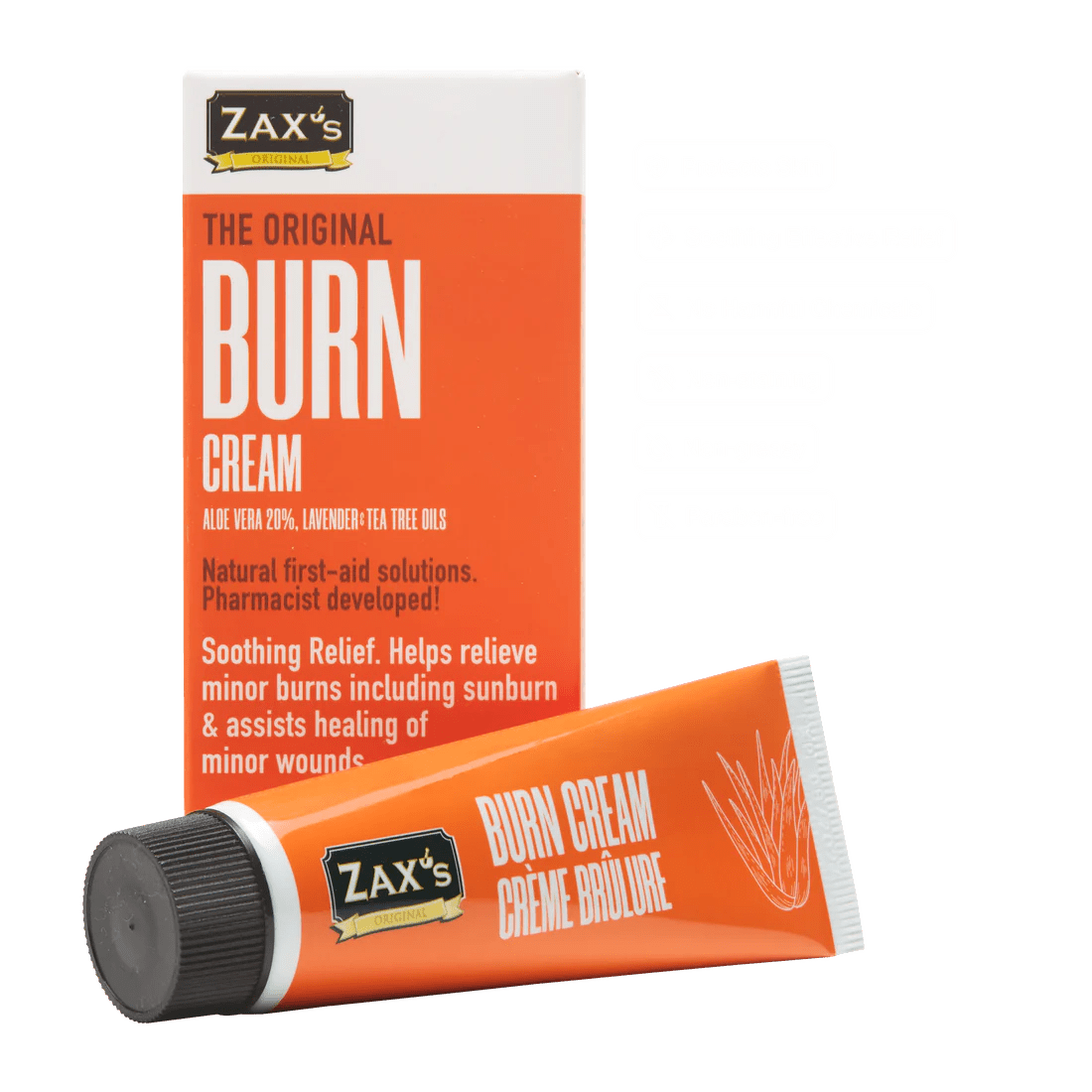 Zax's Original Burn Cream 28 Grams - Nutrition Plus