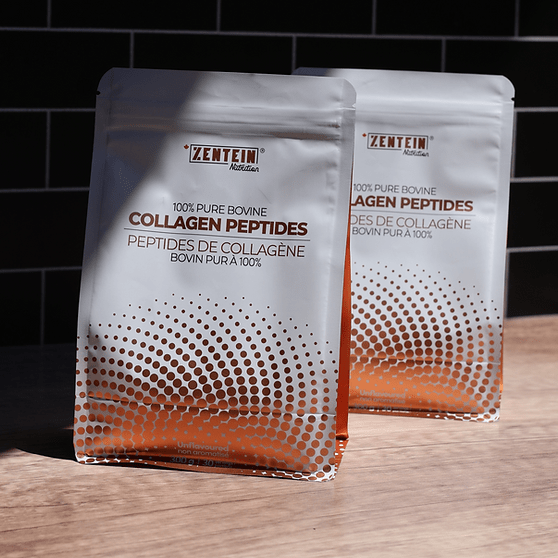 Zentein Nutrition 100% Pure Bovine Collagen Peptides (30 Servings), 300 Grams - Nutrition Plus