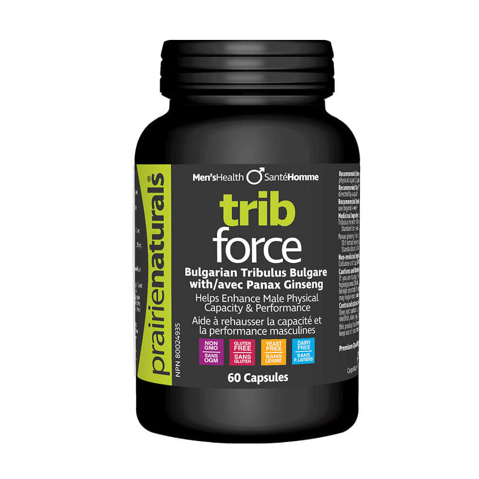 Prairie Naturals Trib Force 60 V-Capsules - Nutrition Plus