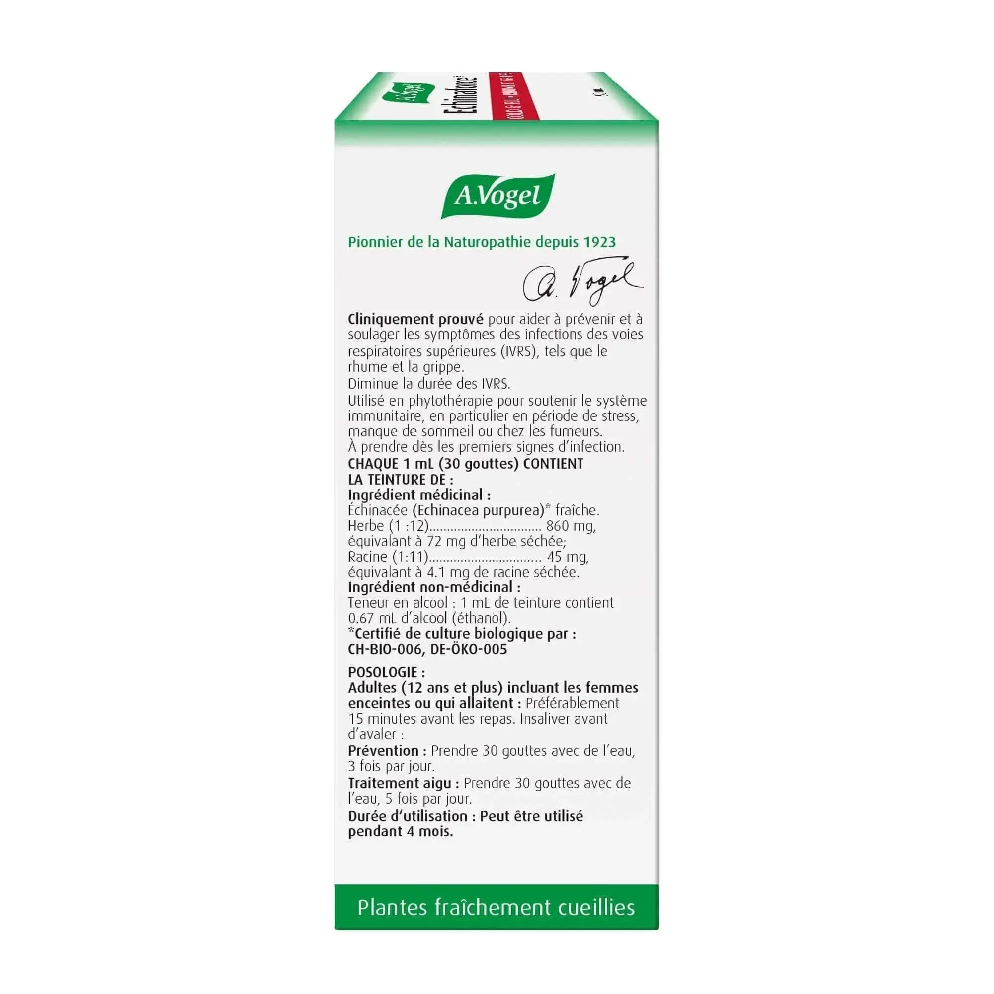 A. Vogel Echinaforce Liquid - Immune System Support - Nutrition Plus