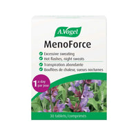 Thumbnail for A. Vogel MenoForce Menopause Supplement For Hot Flashes 30 Tablets - Nutrition Plus