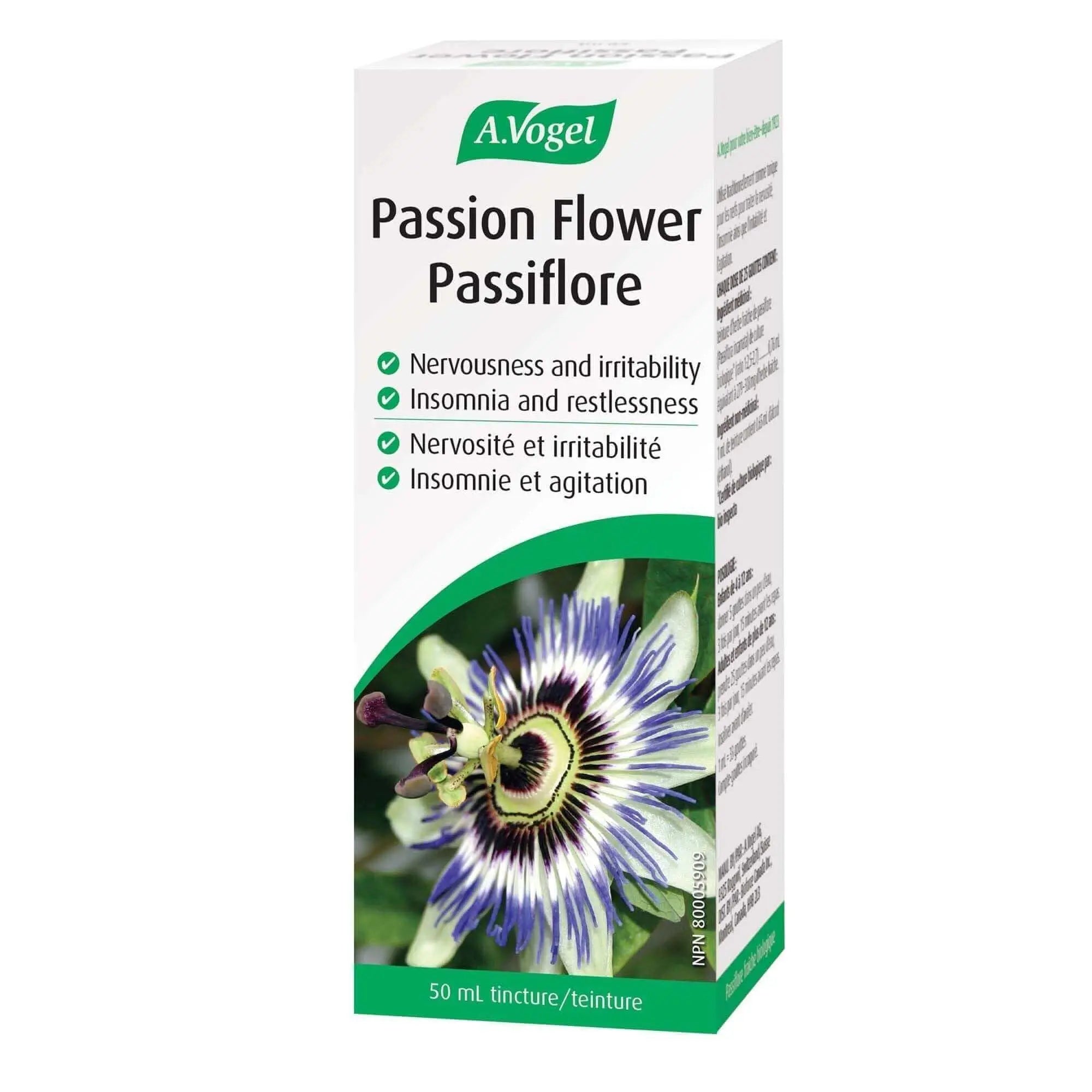 A. Vogel Passion Flower Nervousness Restlessness and Insomnia 50 mL