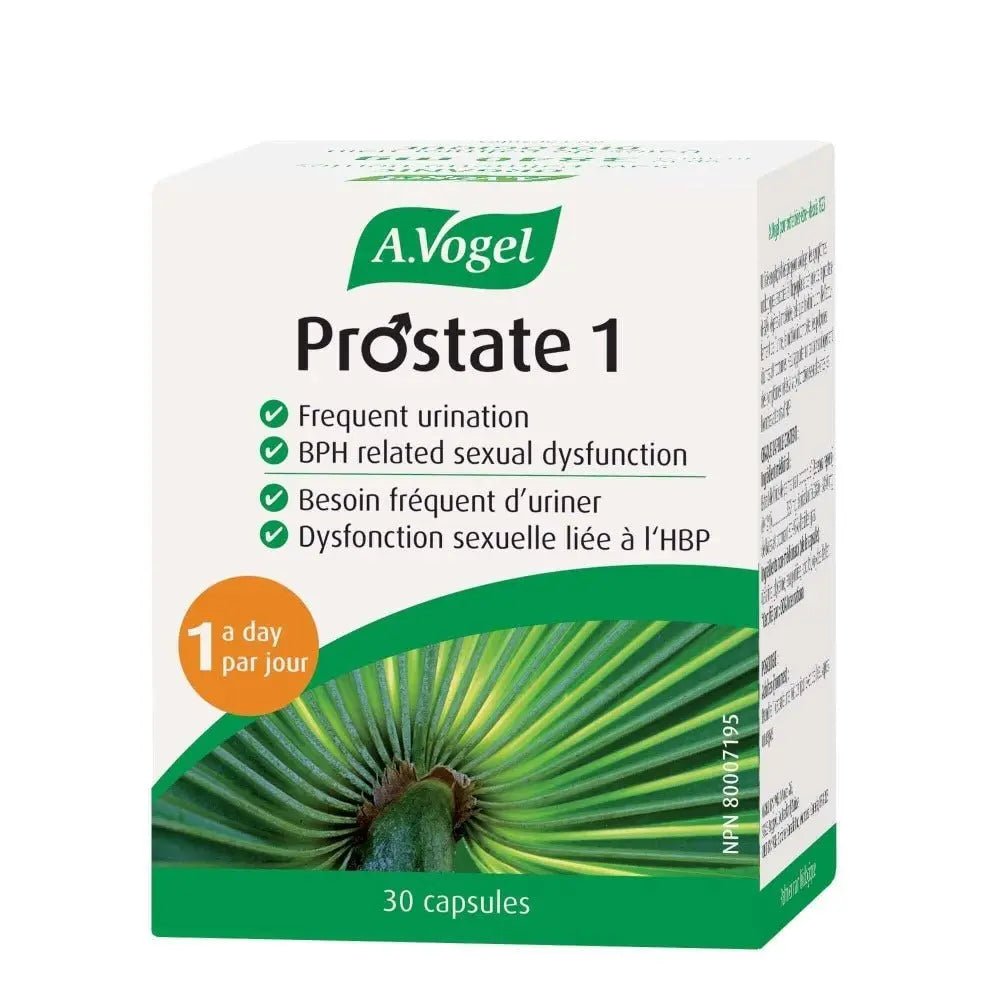 A. Vogel Prostate 1 a Day - for Enlarged Prostate 30 Caps - Nutrition Plus