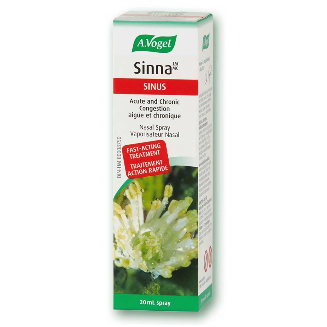 A Vogel Sinna Nasal Spray For Sinus Congestion and Blocked Nose 20mL - Nutrition Plus
