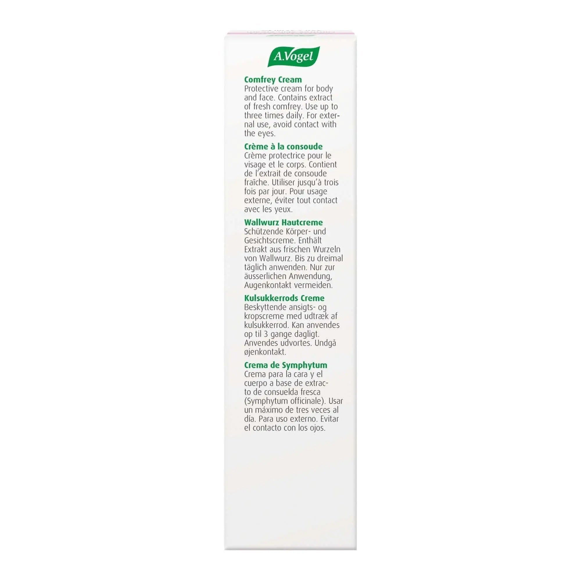 A. Vogel Symphytum (Comfrey) Cream – Skin hydrator - 35 Grams - Nutrition Plus