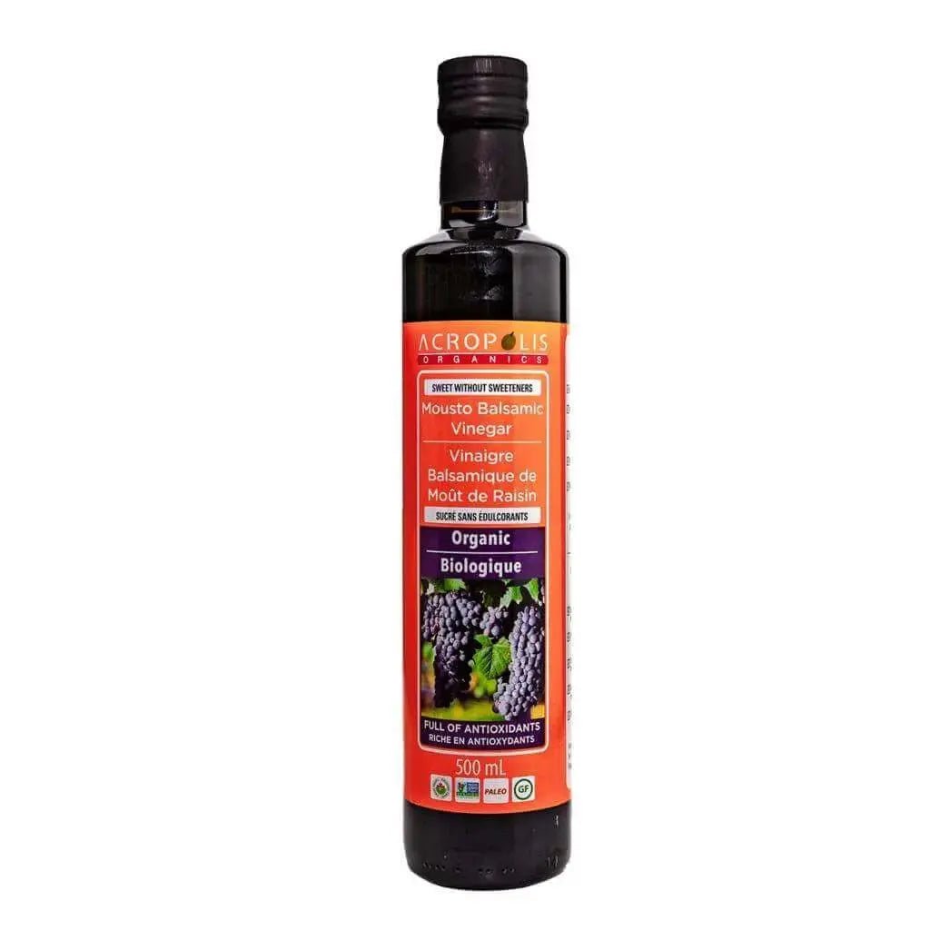 Acropolis Organics MOUSTO BALSAMIC VINEGAR 500 Grams - Nutrition Plus