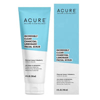 Thumbnail for Acure Clear Charcoal Lemonade Facial Scrub 118 ML - Nutrition Plus