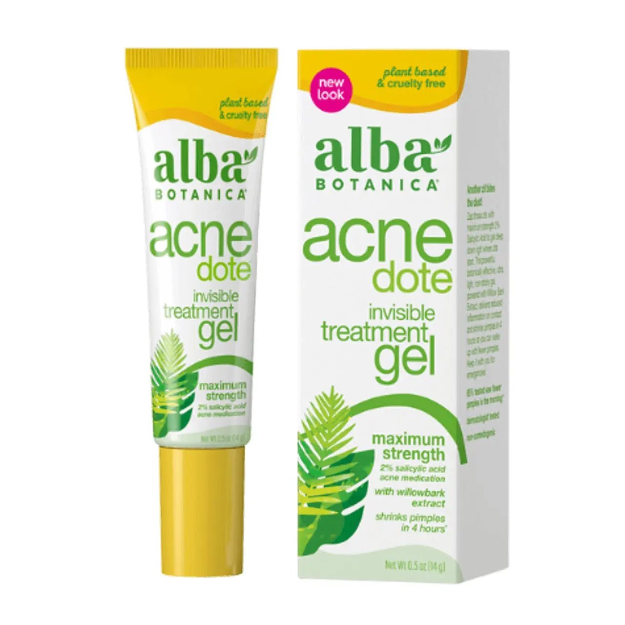 Alba Botanica Acnedote Invisible Treatment Gel 14 Grams - Nutrition Plus