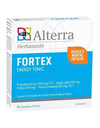 Thumbnail for Altera Fortex Energy Tonic 15 Ampoules of 10 mL - Nutrition Plus