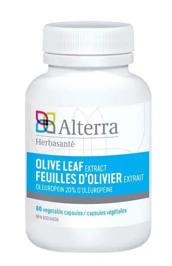 Alterra Olive Leaf - Feuilles D'olivier 60 Veg Capsules - Nutrition Plus