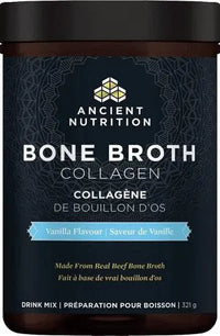 Thumbnail for Ancient Nutrition Bone Broth Collagen 321g Powder - Vanilla Flavour - Nutrition Plus
