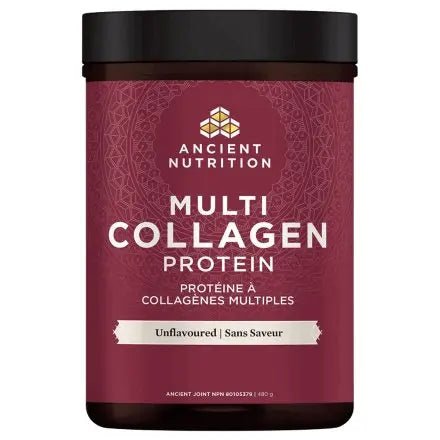 Ancient Nutrition Multi Collagen Protein Powder 480 Grams, Unflavoured - Nutrition Plus