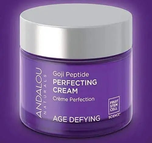 Andalou Perfecting Cream, Goji Peptide, Age Defying, 50 ml - Nutrition Plus