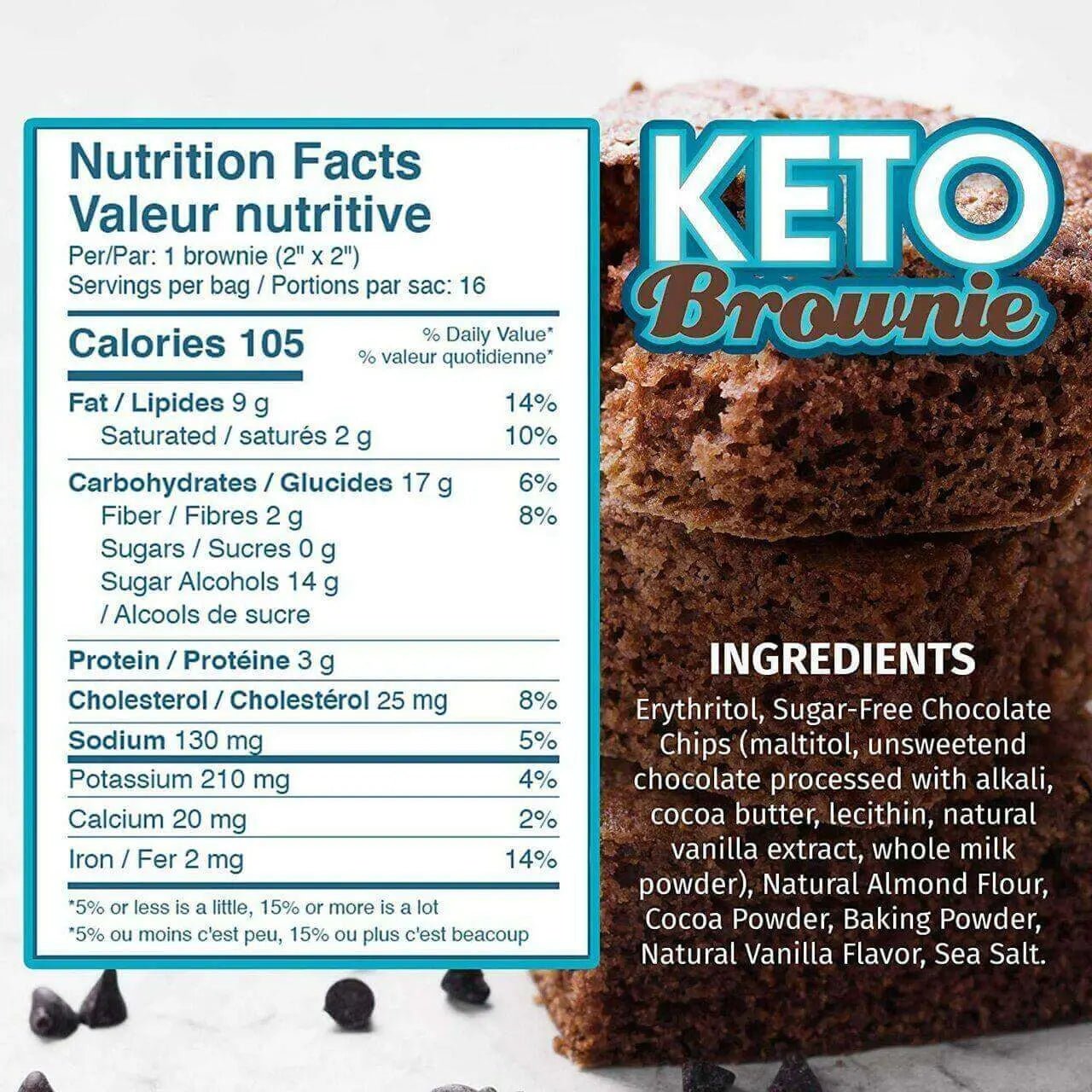 ANS Performance Keto Brownie Mix 395 Grams - Nutrition Plus