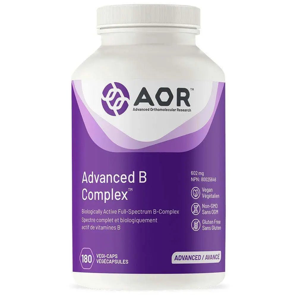 AOR Advanced B-Complex Vegi Capsules - Nutrition Plus