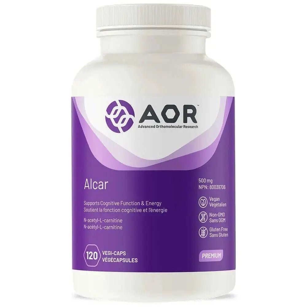 AOR Alcar 120 Veg Capsules - Nutrition Plus